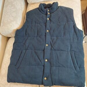 NEW! Rodd & Gunn Mens Forks Glacier Quilted Knit Vest Navy Blue/Red Size 3X $198